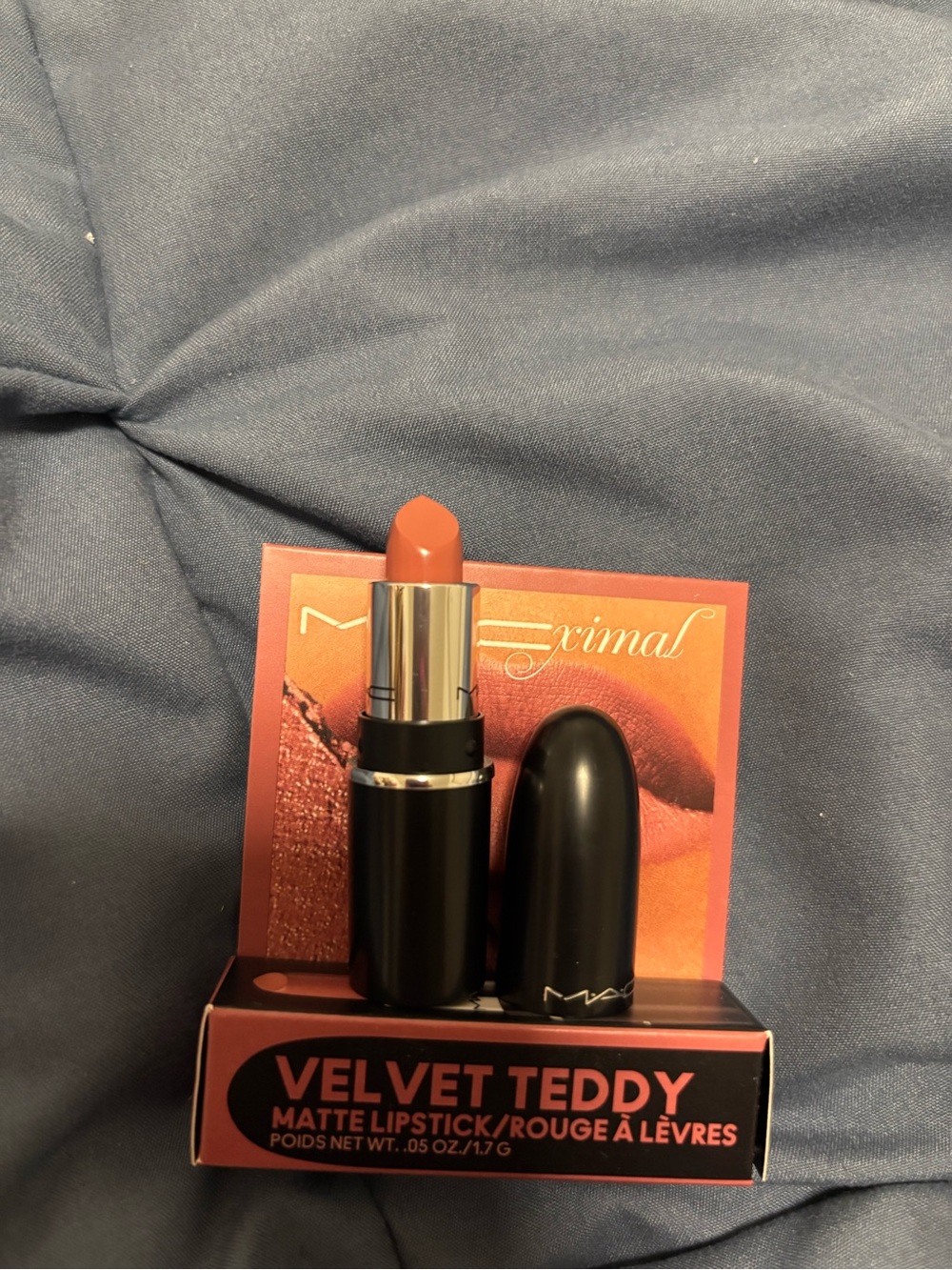 MAC Cosmetics Velvet Teddy Matte Lipstick - Warm Nude Brown